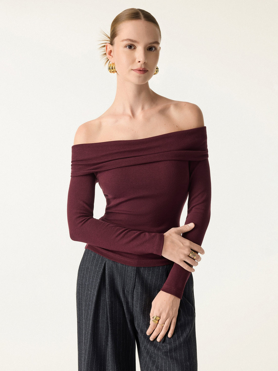 Elena Garcia Madrid  | Top con hombros descubiertos